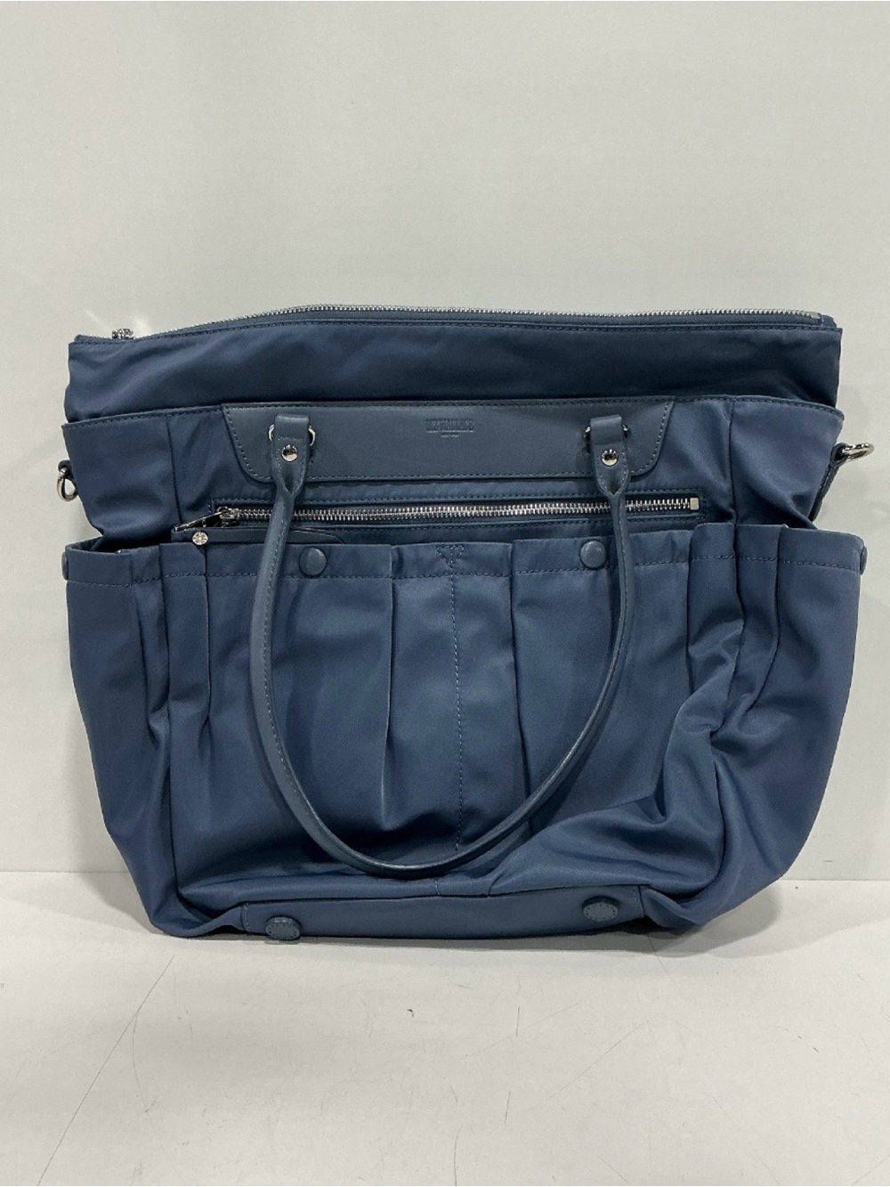 MZ Wallace Bedford Mayfair Tote Blue Nylon Preowned